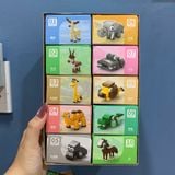  Đồ chơi lắp ráp : Full set 10 mô hình lắp ráp nhiều mẫu 10in1, 6ages+, No. 9100,01,03,04,05,07,08,10,13,16,18 