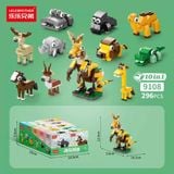  Đồ chơi lắp ráp : Full set 10 mô hình lắp ráp nhiều mẫu 10in1, 6ages+, No. 9100,01,03,04,05,07,08,10,13,16,18 