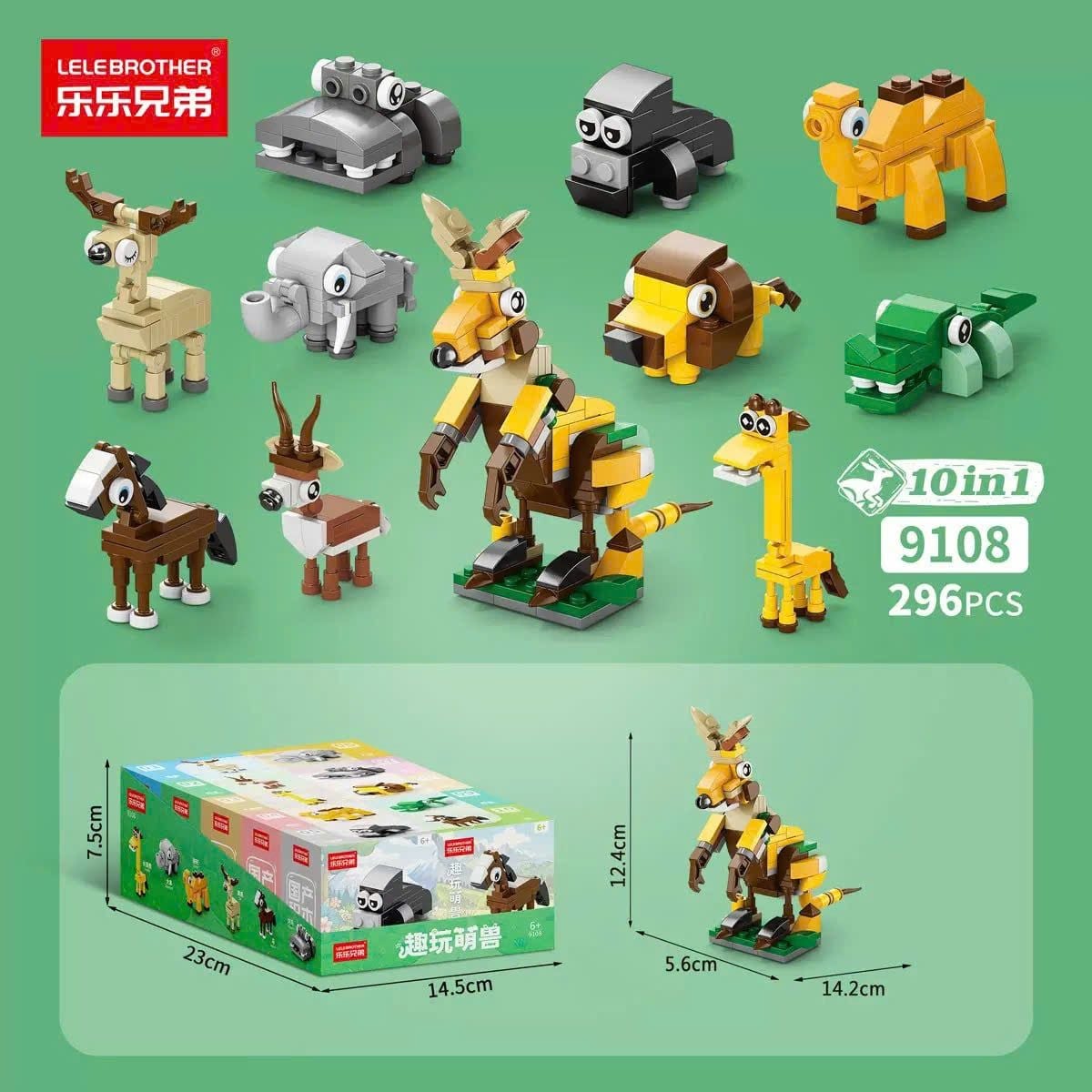  Đồ chơi lắp ráp : Full set 10 mô hình lắp ráp nhiều mẫu 10in1, 6ages+, No. 9100,01,03,04,05,07,08,10,13,16,18 