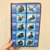  Đồ chơi lắp ráp : Full set 10 mô hình lắp ráp nhiều mẫu 10in1, 6ages+, No. 9100,01,02,03,04,05,06,07,08,10,13,16,18,19 