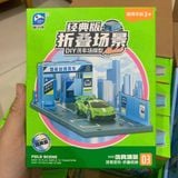  Đồ chơi lắp ráp : BỘ ĐỒ CHƠI MÔ HÌNH THÀNH PHỐ GẬP GỌN DIY – KÈM XE, 3ages+, No. 91702, 91703, 91704 