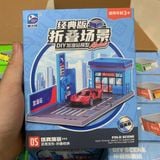  Đồ chơi lắp ráp : BỘ ĐỒ CHƠI MÔ HÌNH THÀNH PHỐ GẬP GỌN DIY – KÈM XE, 3ages+, No. 91702, 91703, 91704 