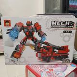  Đồ chơi lắp ráp : Bộ mô hình 2in1 xe bê tông robot và xe cứu hỏa robot, 6ages+, No. 934, 939 