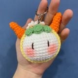  Móc Khoá Len 12 Cung Hoàng Đạo – Đáng Yêu Và Cá Tính ( ảnh thật của shop ) 