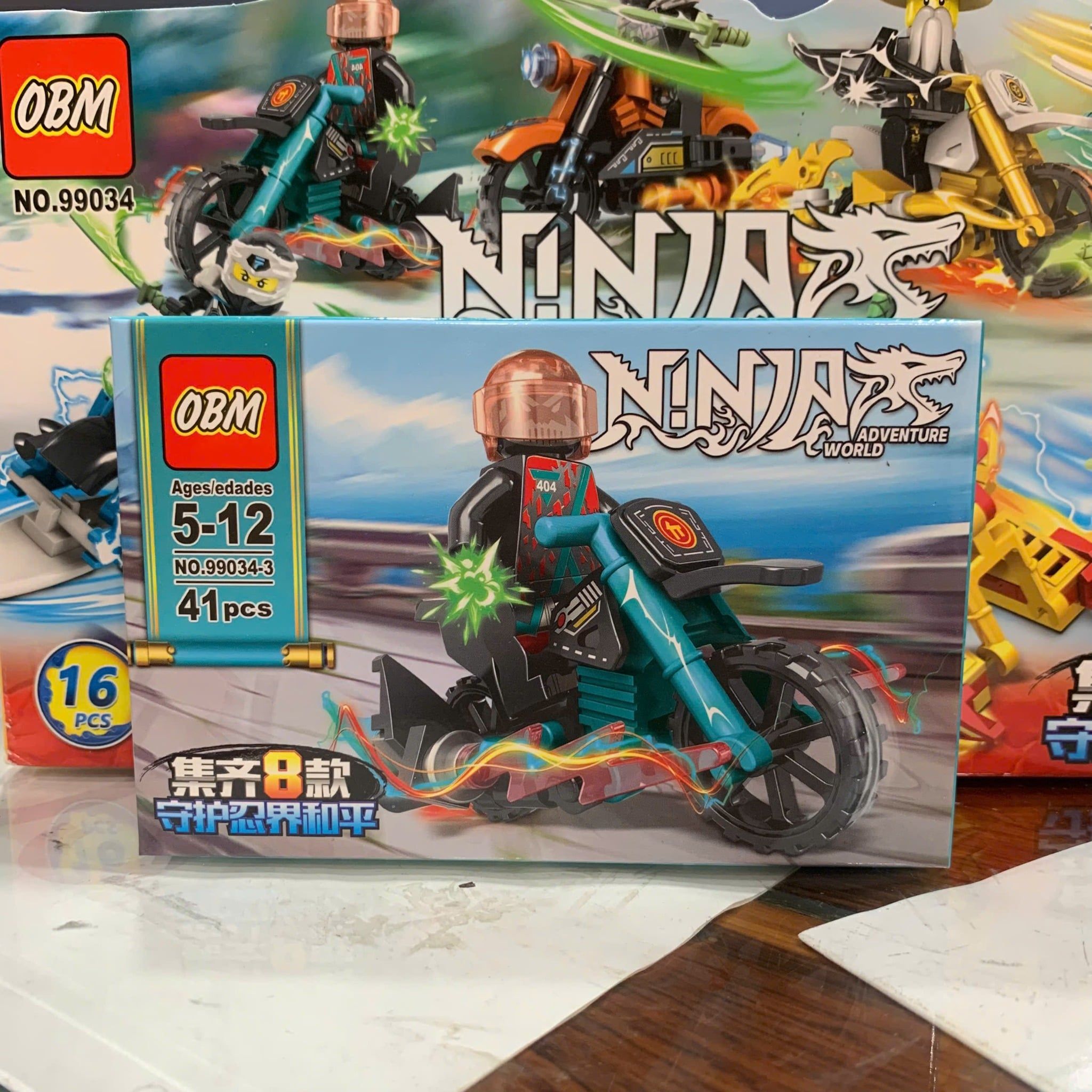  Đồ chơi lắp ráp : Bộ sưu tập nhiều mẫu mô hình phi cơ và khủng long (16b nhỏ/lốc), 6ages+, No. 99008, 99034, 99108 