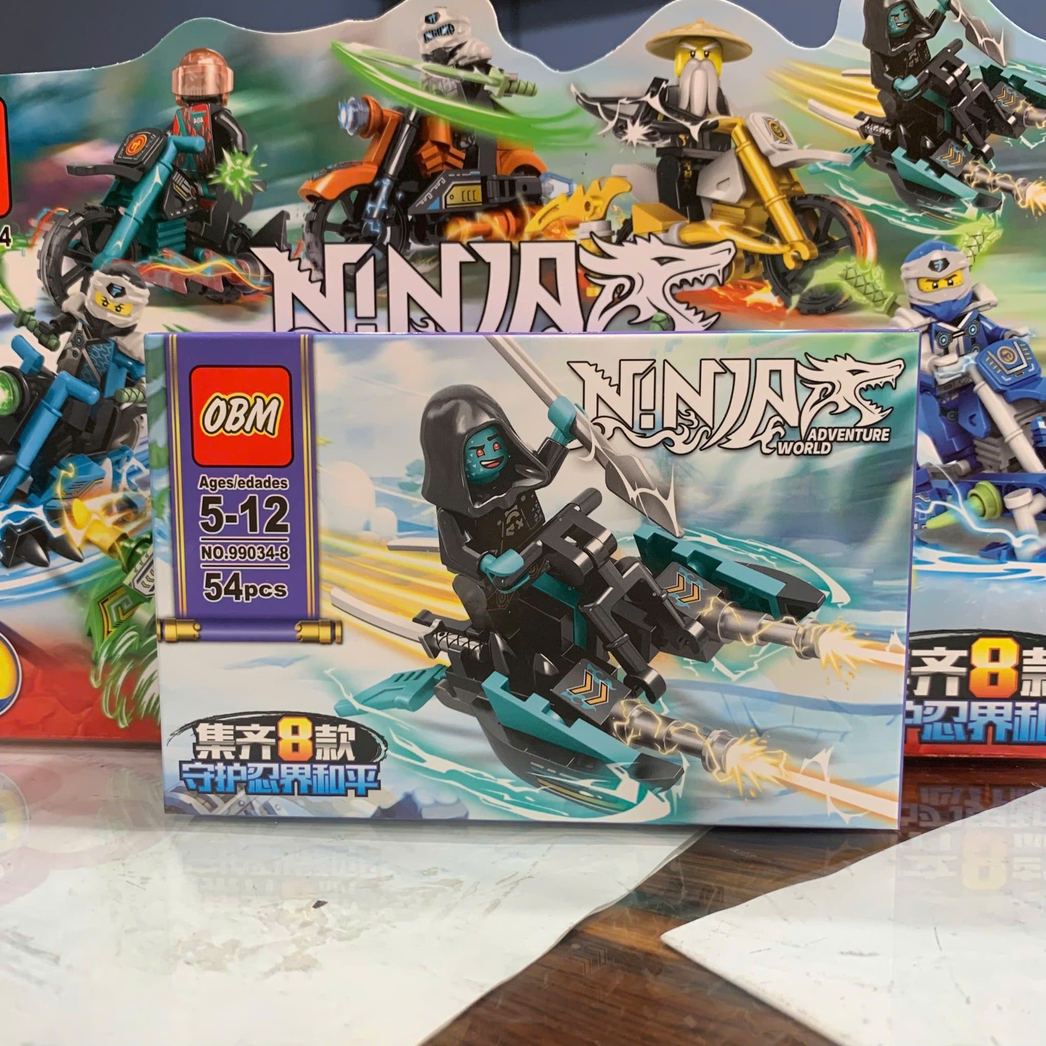  Đồ chơi lắp ráp : Bộ sưu tập nhiều mẫu mô hình phi cơ và khủng long (16b nhỏ/lốc), 6ages+, No. 99008, 99034, 99108 