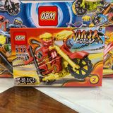  Đồ chơi lắp ráp : Bộ sưu tập nhiều mẫu mô hình phi cơ và khủng long (16b nhỏ/lốc), 6ages+, No. 99008, 99034, 99108 