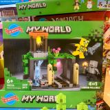  Đồ chơi lắp ráp : Bộ sưu tập nhiều mẫu Minecraft sáng tạo, 3ages, No. 66067, 66068, 66071, 470, D812-20, YZ7238-40 