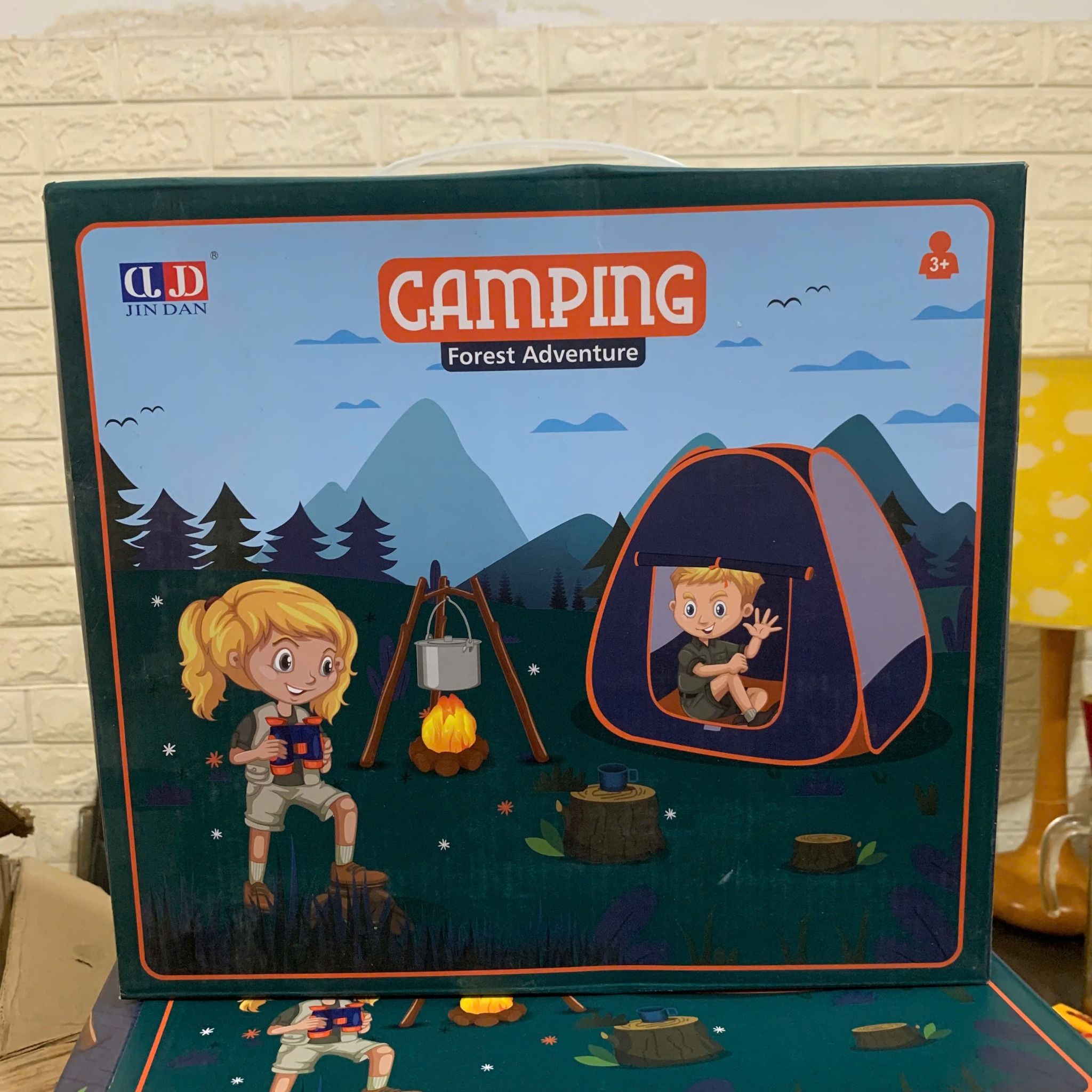  Đồ chơi khám phá: Bộ Lều và các dụng cụ cắm trại (Lều, ống ngắm, ...)  Forest Adventure No. LYD034 3+Ages 