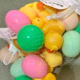  Đồ chơi nhà tắm: Bộ Vịt Vui Nhộn 4 vịt 3 trứng 1 banh 