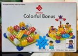  Đồ chơi lắp ráp: COLORFUL BONUS Đu Quay Dùng Pin No. 66003 49PCS Age3+ 