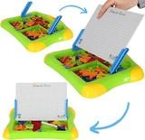  Đồ chơi giáo dục : Bộ bảng vẽ và học chữ số nam châm 2 trong 1 (Magnetic Learning Case), 3ages+, No. HM2216A 