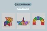  Đồ chơi giáo dục : Bộ xếp hình nam châm Magnetic Tiles Puzzle – STEM sáng tạo, 26,50,100,125 chi tiết, 3ages+, No. CZ-26T, 50T, 100T, 125T 