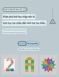  Đồ chơi giáo dục : Bộ xếp hình nam châm Magnetic Tiles Puzzle – STEM sáng tạo, 26,50,100,125 chi tiết, 3ages+, No. CZ-26T, 50T, 100T, 125T 