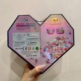  Bộ DIY làm vòng tay & vòng cổ hạt charm – Hộp trái tim Sparkle 1388 chi tiết, No. 7103 