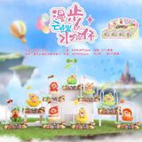  BLINDBOX CAPYBARA : Mô hình Capybara xích đu hoa quả, 15ages+, No. 1040-350 