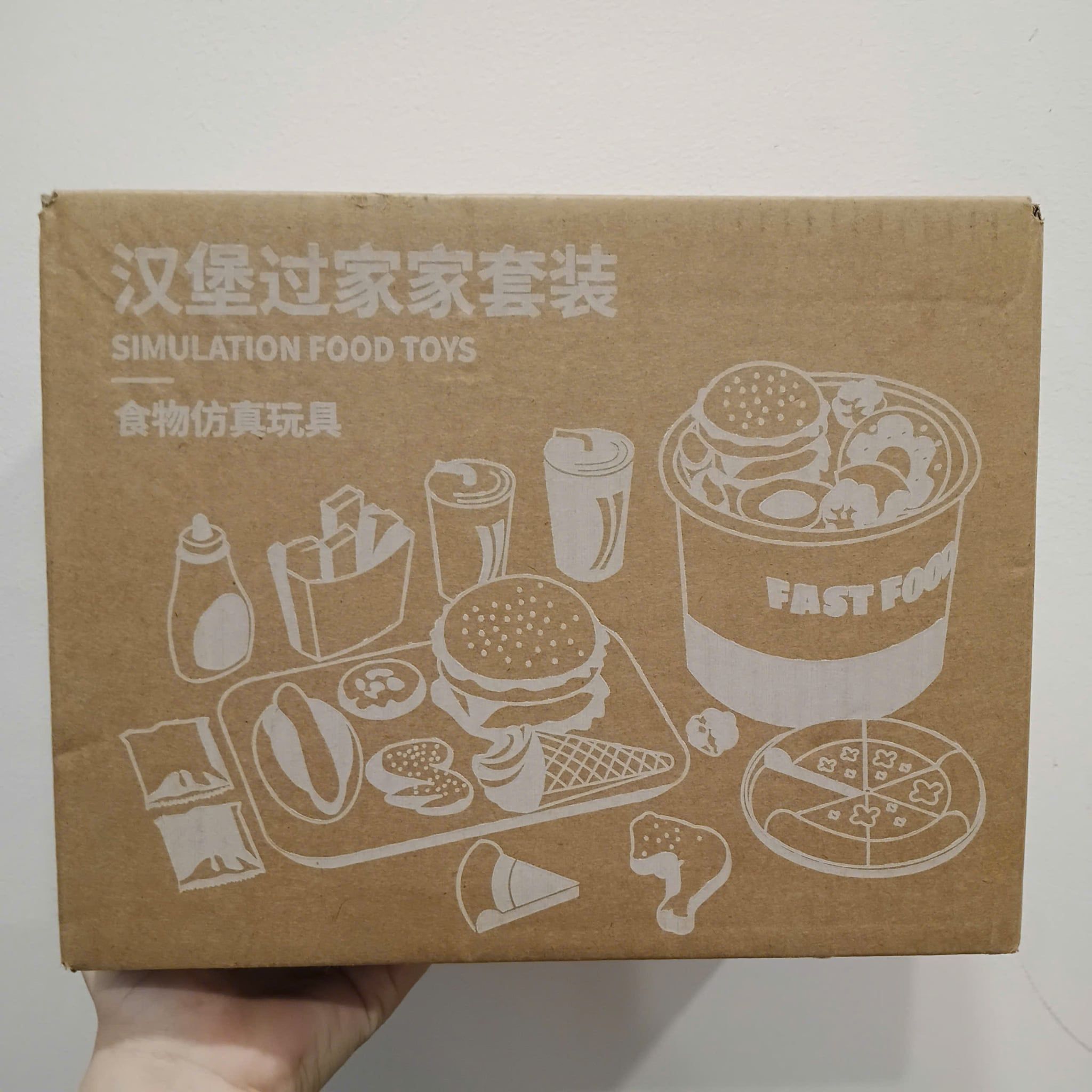  Đồ chơi nhập vai : ĐỒ CHƠI MÔ PHỎNG FAST FOOD CHO BÉ, 3ages+, No. 776 