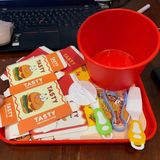  Đồ chơi nhập vai : ĐỒ CHƠI MÔ PHỎNG FAST FOOD CHO BÉ, 3ages+, No. 776 