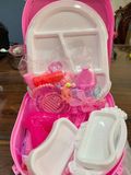  Đồ chơi nhập vai : Bộ đồ chơi vali trang điểm Kuromi & Ngựa Pony, 3ages+, No. DL-9907,9909 