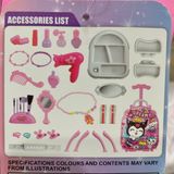  Đồ chơi nhập vai : Bộ đồ chơi vali trang điểm Kuromi & Ngựa Pony, 3ages+, No. DL-9907,9909 