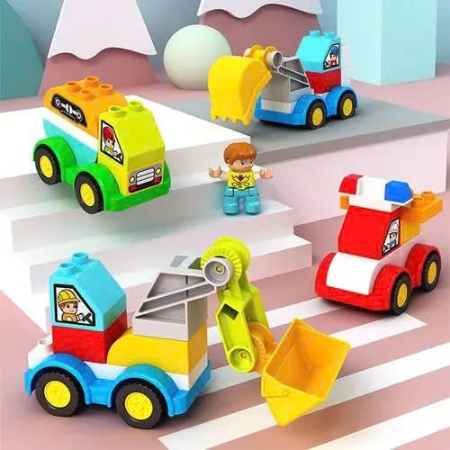  Đồ chơi lắp ráp : Bộ xếp hình Blocks Creative – Robot & Xe Biến Hình, 85 chi tiết, 3ages+, No. 188-A31 