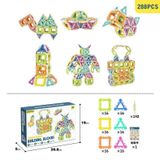  Đồ chơi giáo dục : Bộ lắp ghép Changeable Building Blocks 288 chi tiết, 3ages+, No. 666-4 