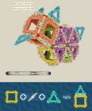  Đồ chơi giáo dục : Bộ lắp ghép Changeable Building Blocks 288 chi tiết, 3ages+, No. 666-4 