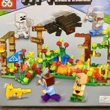  Đồ chơi lắp ráp : Bộ xếp hình Minecarft cực vui cho bé, 6-12ages+, No. 66077 