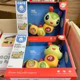  Đồ chơi vận động : Đồ Chơi Con Sâu Âm Nhạc Cho Bé – Baby Insects Có Đèn & Nhạc, 18m+, No. 503-15 