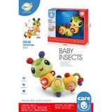  Đồ chơi vận động : Đồ Chơi Con Sâu Âm Nhạc Cho Bé – Baby Insects Có Đèn & Nhạc, 18m+, No. 503-15 