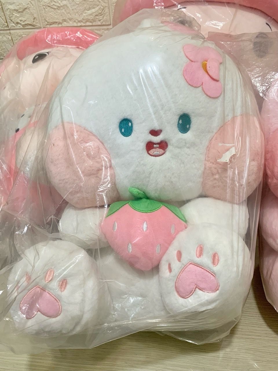  Gấu Bông: Thỏ ôm dâu kích thước 50cm 