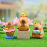  BLINDBOX CAPYBARA : Mô hình Cuộc sống hằng ngày của Capybara, 15ages+, No. XJC80128 