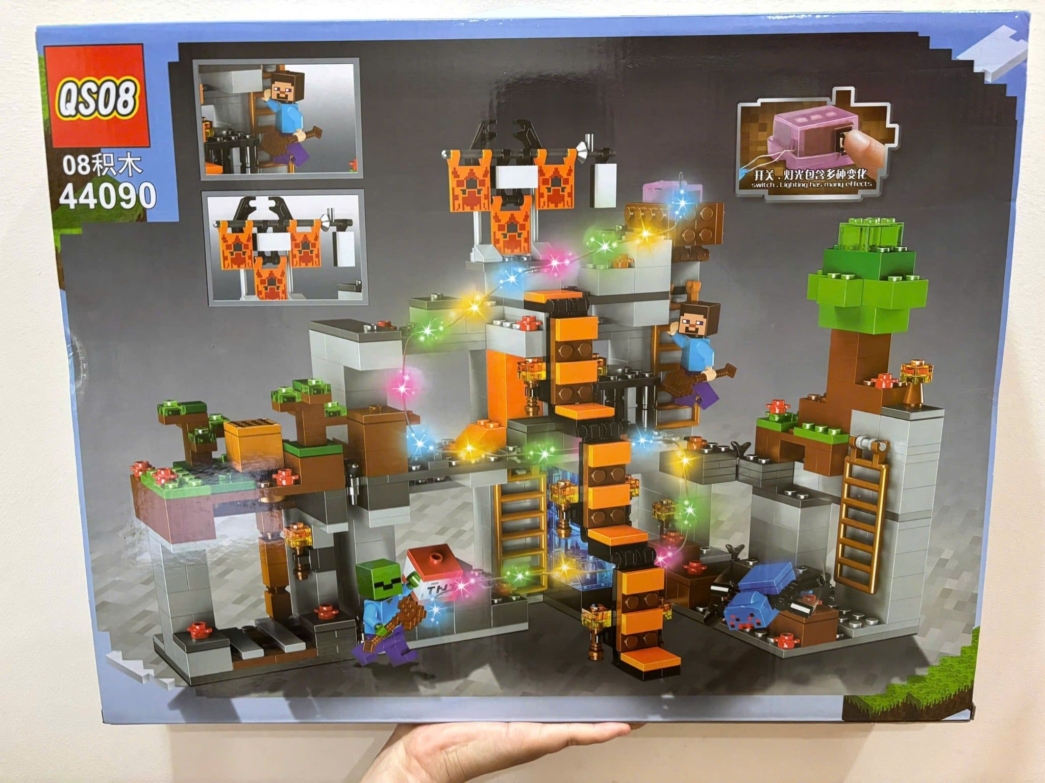  Đồ chơi lắp ráp: Bộ xếp khối 650Pcs Ages 6+, No. 44090 
