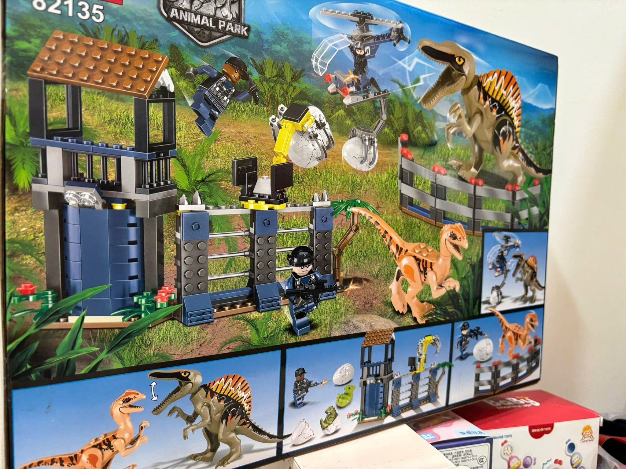  Đồ chơi lắp ráp: Khủng long 421Pcs Ages 6+ No. 82135 