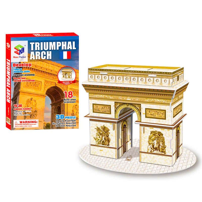  ĐỒ CHƠI MÔ HÌNH: ĐỒ CHƠI GIẤY 3D MAGIC PUZZLE GIÚP KÍCH THÍCH PHÁT TRIỂN TRÍ TUỆ 