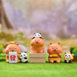  BLINDBOX CAPYBARA : Mô hình Capybara và người bạn Gấu Trúc, 15ages+, No. XJC80239 