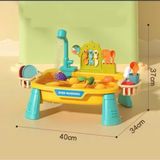  Đồ chơi nhập vai : Bộ rửa rau củ quả - DISHWASHING GAME SET, 3ages+, No. L666-78 ( MÀU VÀNG ) 