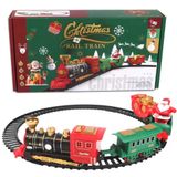  Đồ chơi vận động : Bộ đường ray toa tàu Giáng Sinh - Christmas Rail Train, 3ages+, No. 699-124A 