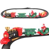  Đồ chơi vận động : Bộ đường ray toa tàu Giáng Sinh - Christmas Rail Train, 3ages+, No. 699-124A 
