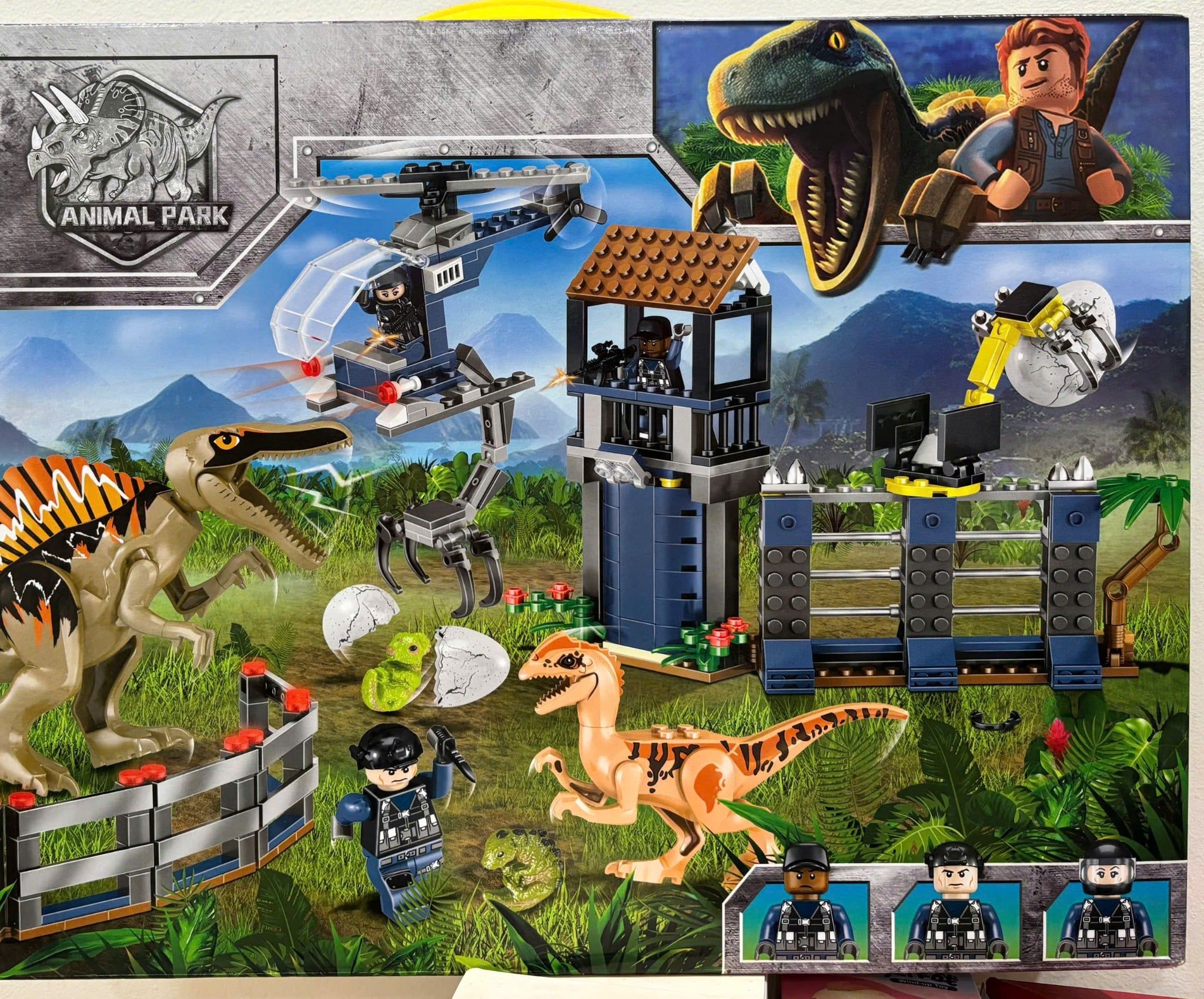  Đồ chơi lắp ráp: Khủng long 421Pcs Ages 6+ No. 82135 