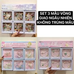  SET 3 VÒNG TAY XINH XẮN CHO BÉ - KHÔNG TRÙNG MẪU GIAO NGẪU NHIÊN 