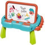  Đồ chơi giáo dục: Bộ bàn xếp hình kèm bàn vẽ khủng long 2in1 50pcs (Xanh dương) No. 188T-13 