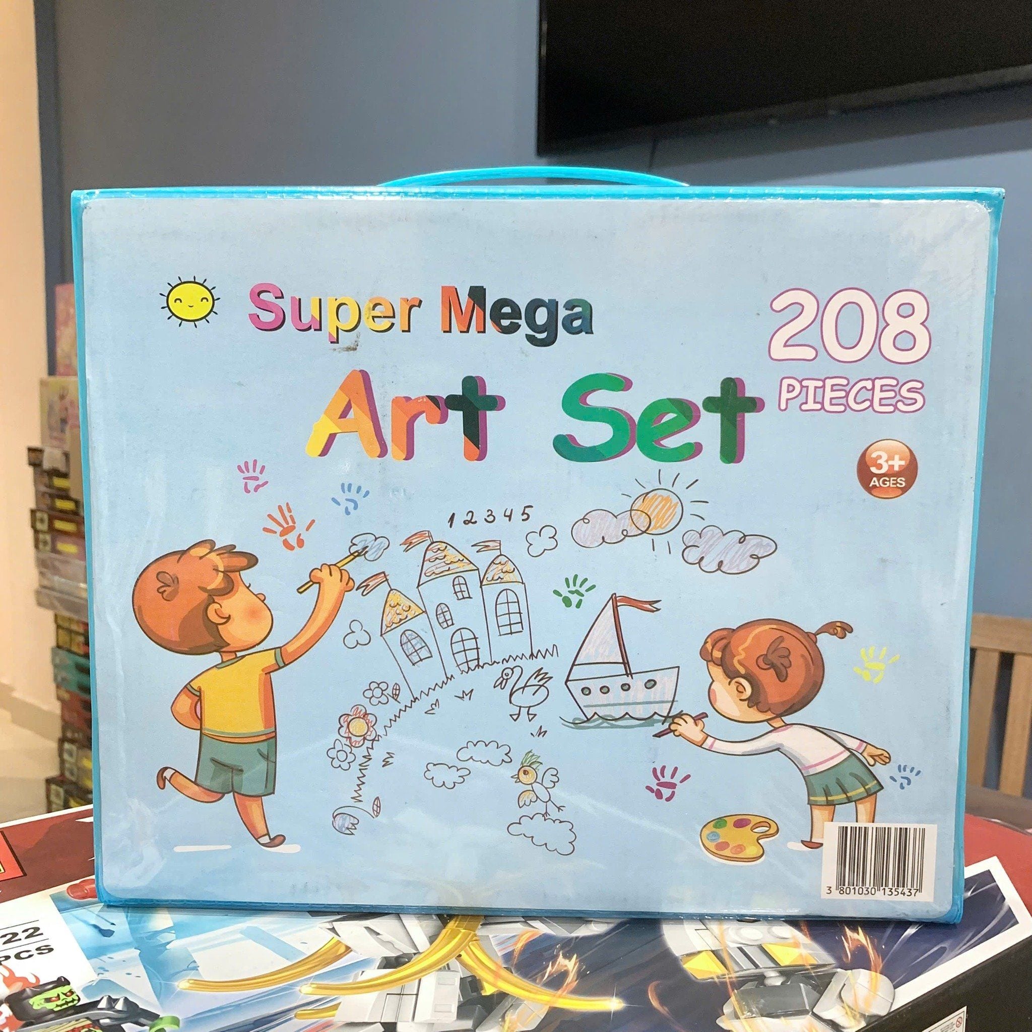  Bộ Dụng Cụ Vẽ Super Mega Art Set 208 chi tiết , 3ages+, No. 5437 