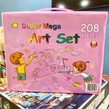  Bộ Dụng Cụ Vẽ Super Mega Art Set 208 chi tiết , 3ages+, No. 5437 