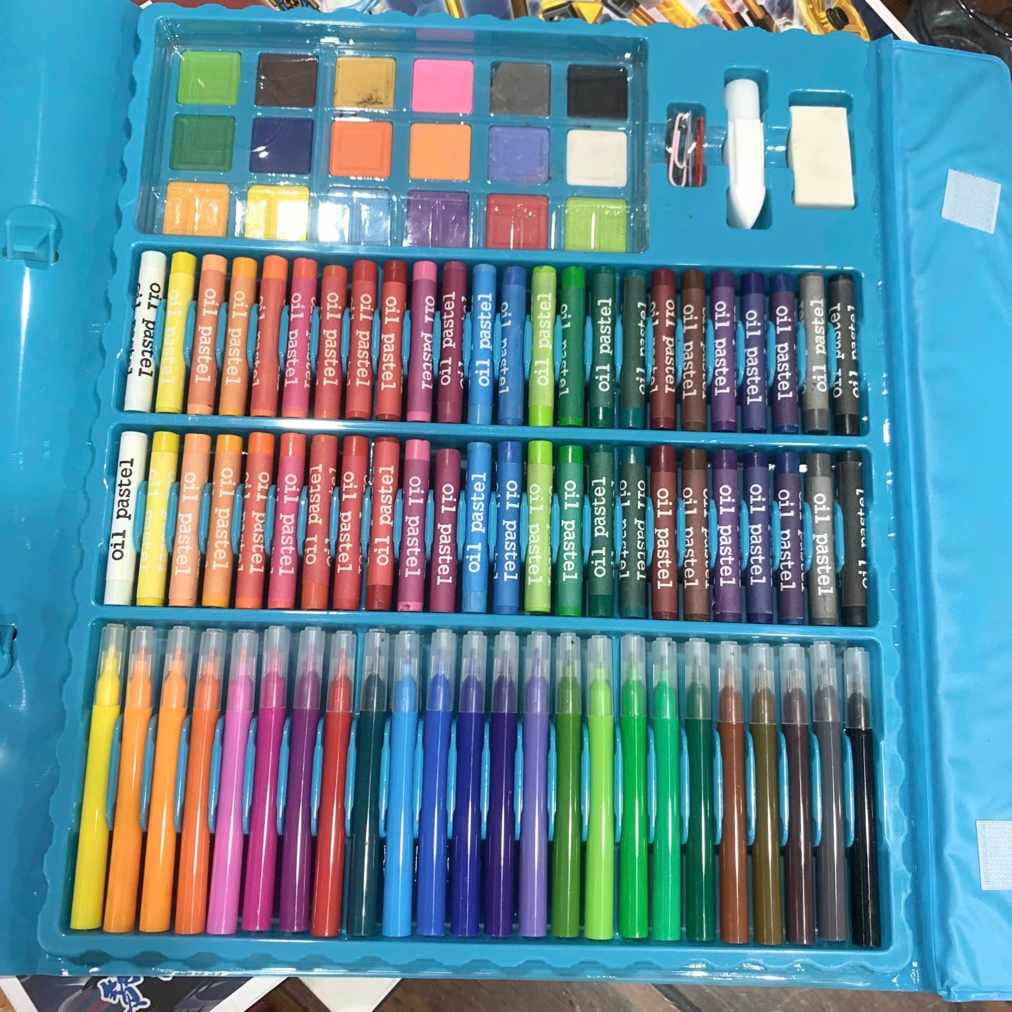  Bộ Dụng Cụ Vẽ Super Mega Art Set 208 chi tiết , 3ages+, No. 5437 