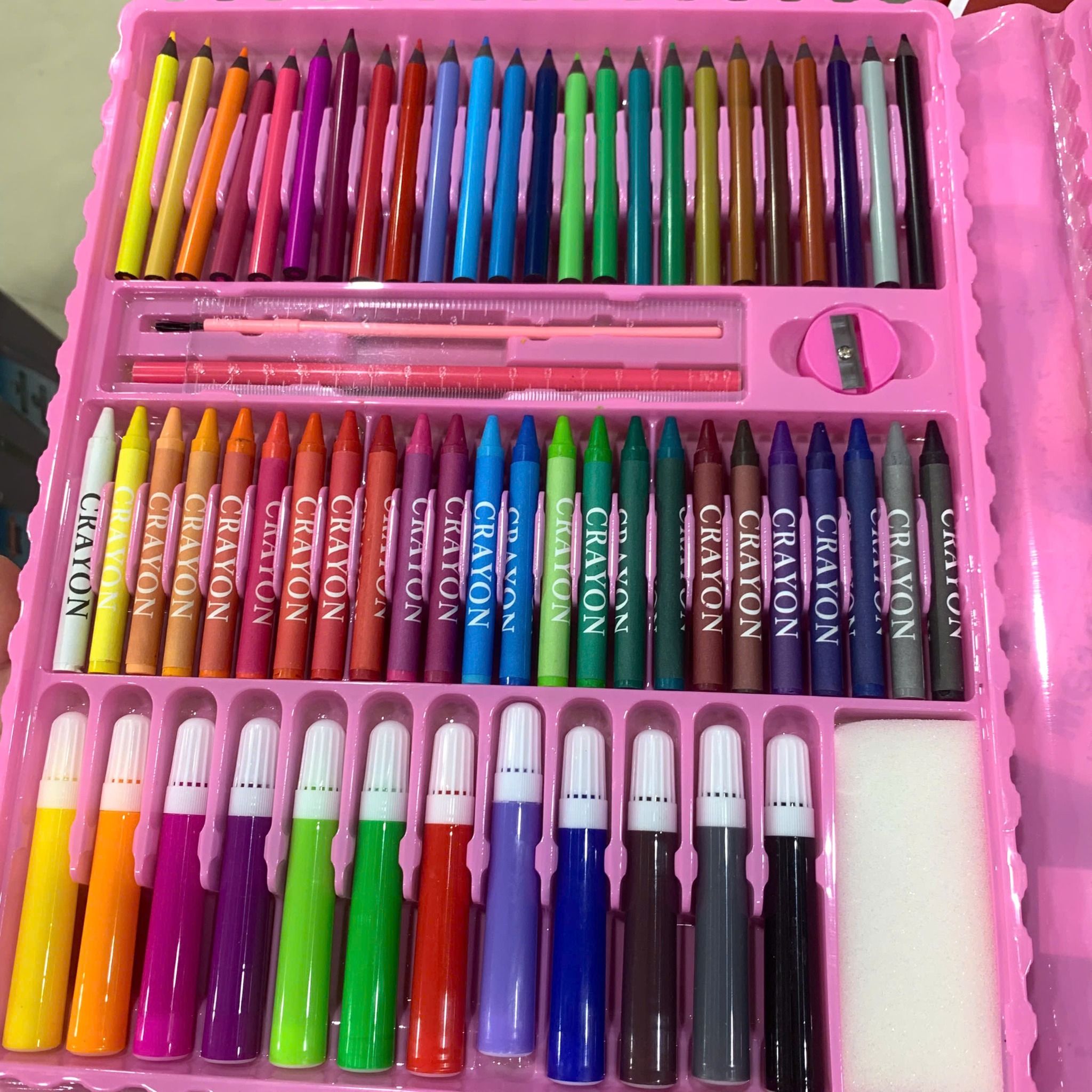  Bộ Dụng Cụ Vẽ Super Mega Art Set 208 chi tiết , 3ages+, No. 5437 