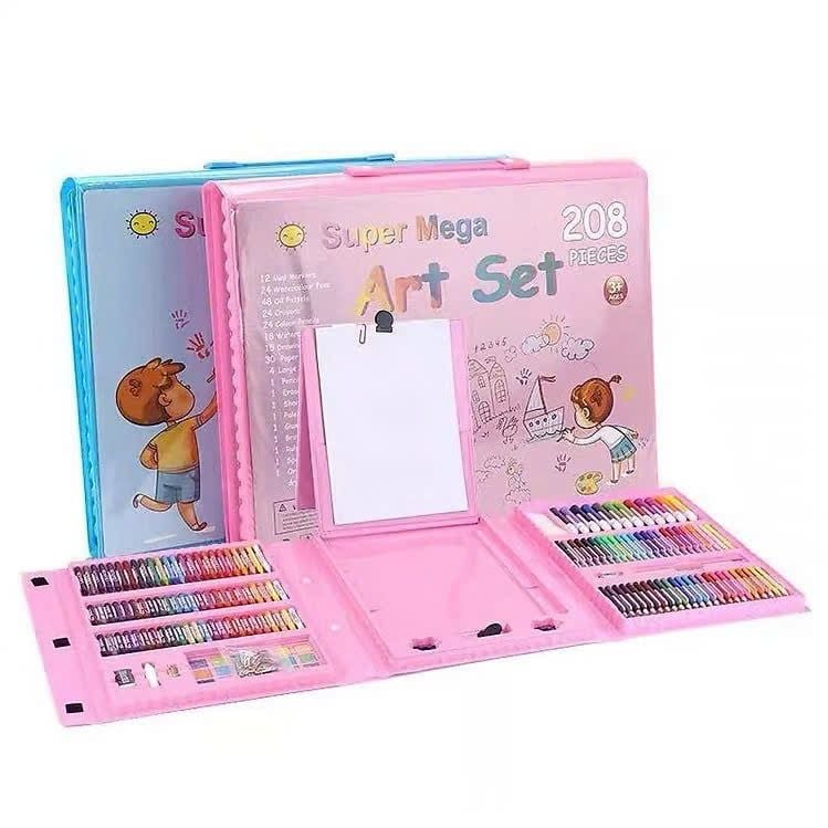  Bộ Dụng Cụ Vẽ Super Mega Art Set 208 chi tiết , 3ages+, No. 5437 