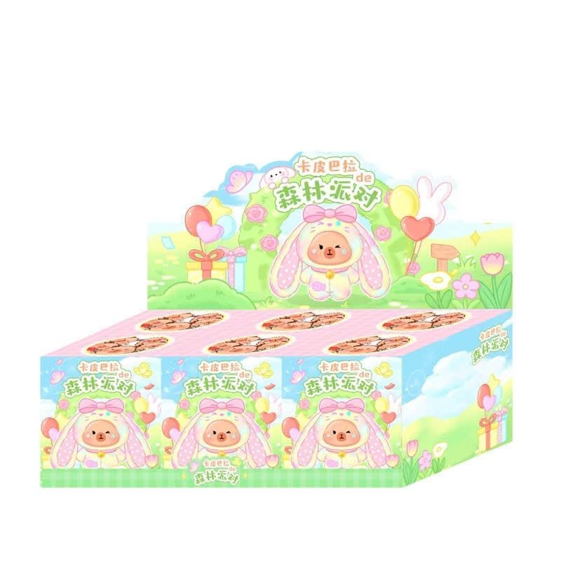  BLINDBOX CAPYBARA : Mô hình Capybara Bữa tiệc trong rừng, 15ages+,  No. 1040-333 