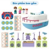  Đồ chơi nhập vai : Đồ Chơi Du Thuyền Biến Hình Sân Khấu Nhạc Disco – Yacht Disco Stage, 3ages+, No. G0022 