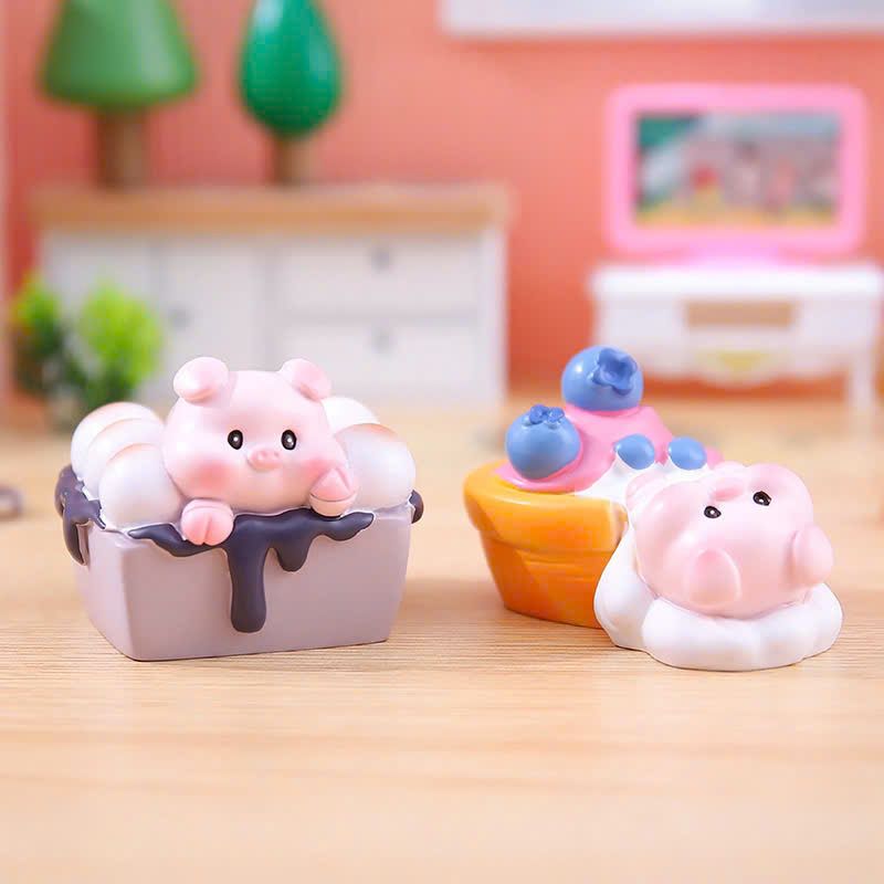  BLINDBOX : Mô hình nhà hàng tráng miệng Heo Con, 15ages+, No. M320 